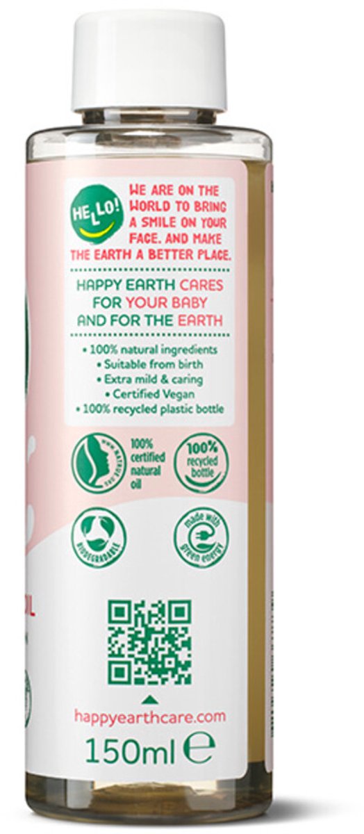 Happy Earth Face & Body Oil 100% Natuurlijk Baby & Kids 150 ml van Happy Earth — afbeelding 5