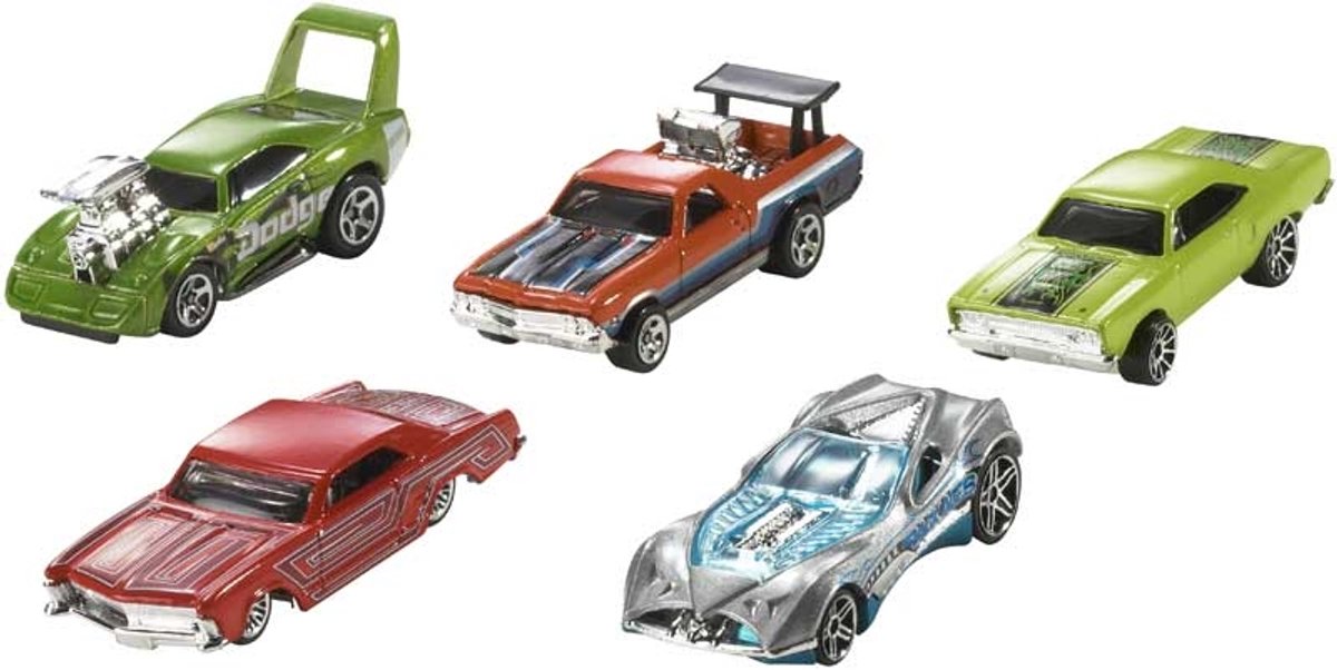 Hot Wheels Cadeauset Met 10 Auto's - 10 Pack Speelgoedvoertuig — afbeelding 9