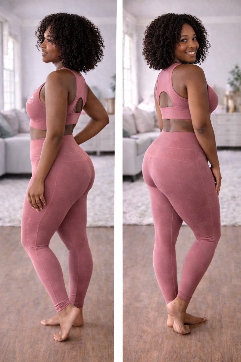 Sportset: Legging en Sporttop ( L )