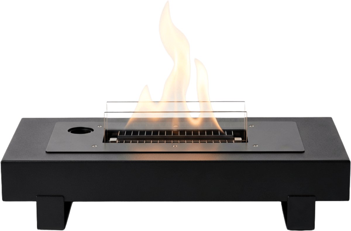 Tenderflame Table Mountain Vuurhaard - zwart