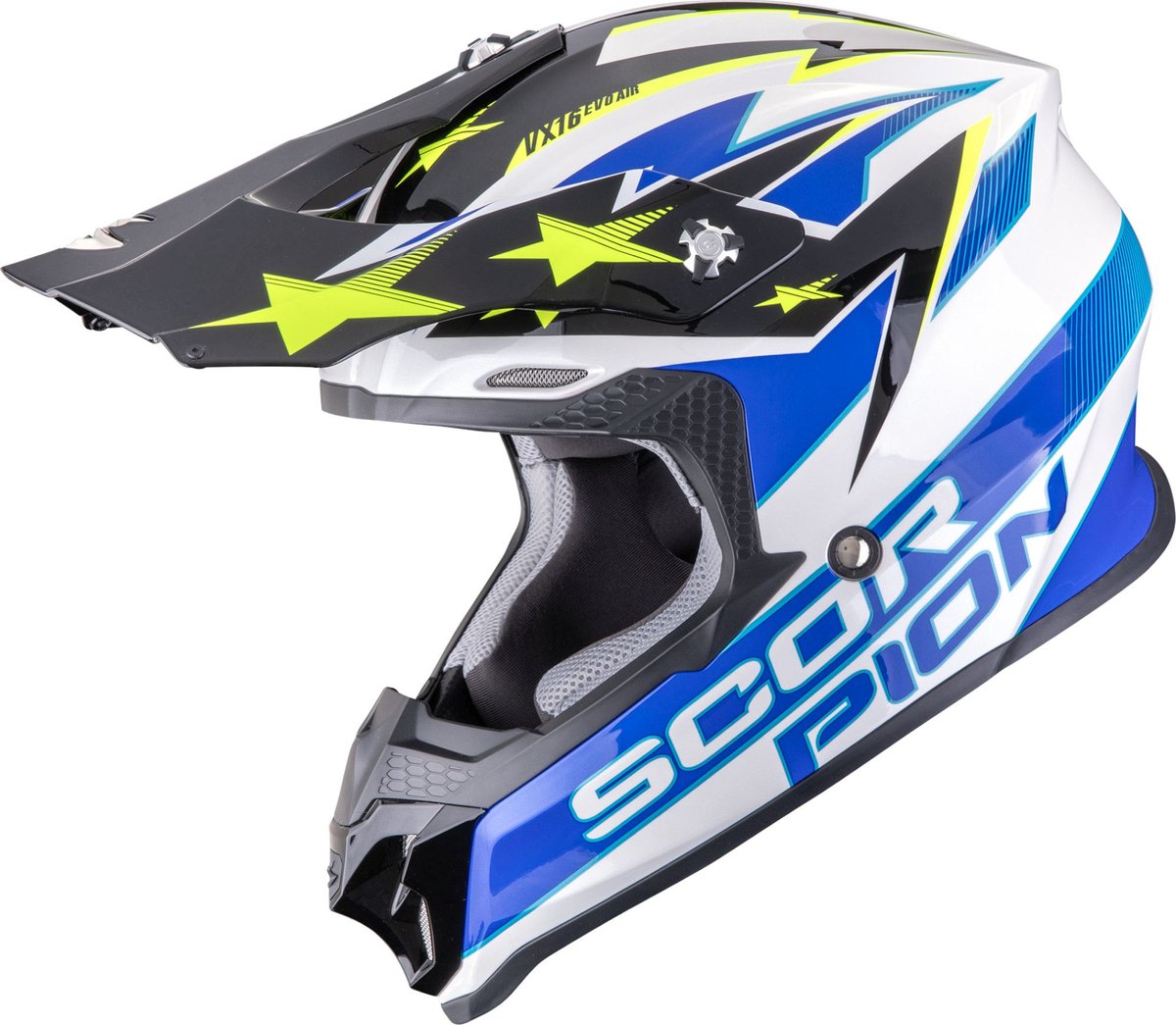 Scorpion VX-16 Evo Air Patriot Motorcross helm -