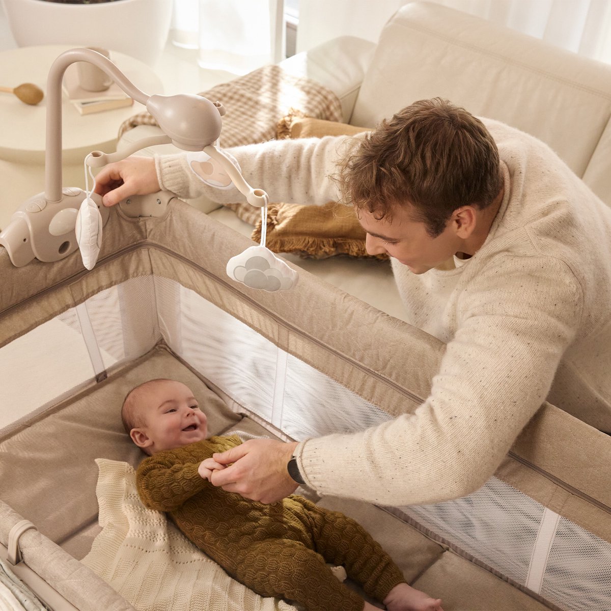 Kinderkraft LEODY UP - 2-in-1 reisbedje thumbnail 5