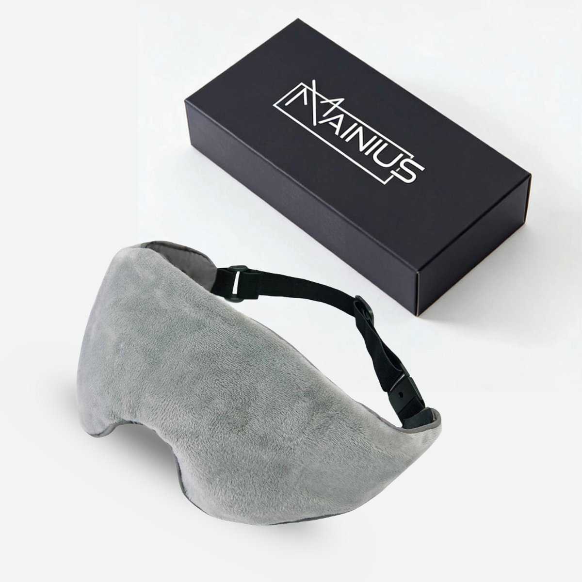 Verzwaard Slaapmasker - Oogmasker- Ontspanning - Betere Nachtrust - Stress - Hoofdpijn - Migraine - Gewichtsmasker - 100% Lichtblokkering - Zacht & Verstelbaar