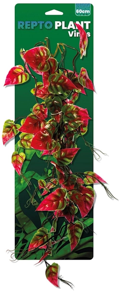 Repto Plant Vines Pink/Green Syngonium - Terrarium Kunstplant