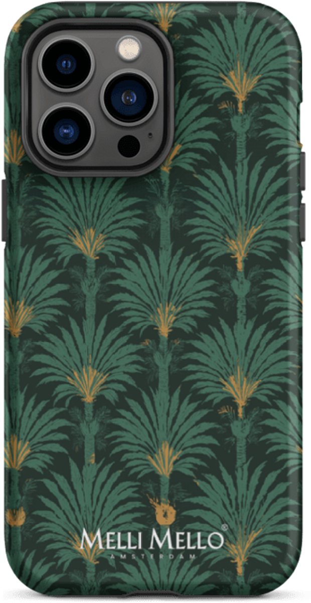 Melli Mello Telefoonhoesje Emerald Grove (Tough Case) - Apple iPhone 14 Pro Max