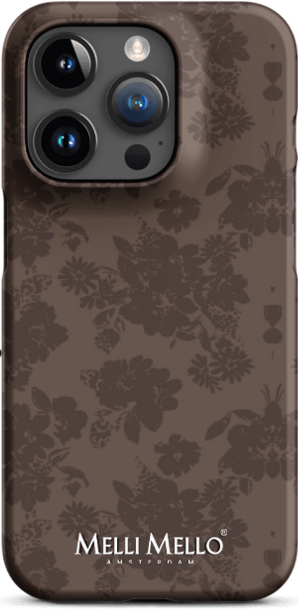 Melli Mello Telefoonhoesje Amber Garden (Hard Case) - Apple iPhone 15 Pro