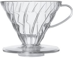 HARIO V60 Dripper - 02 Size - Kunststof - Transparant