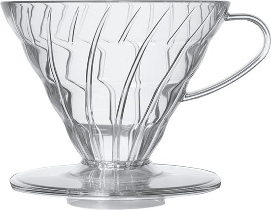 HARIO V60 Dripper - 02 Size - Kunststof - Transparant