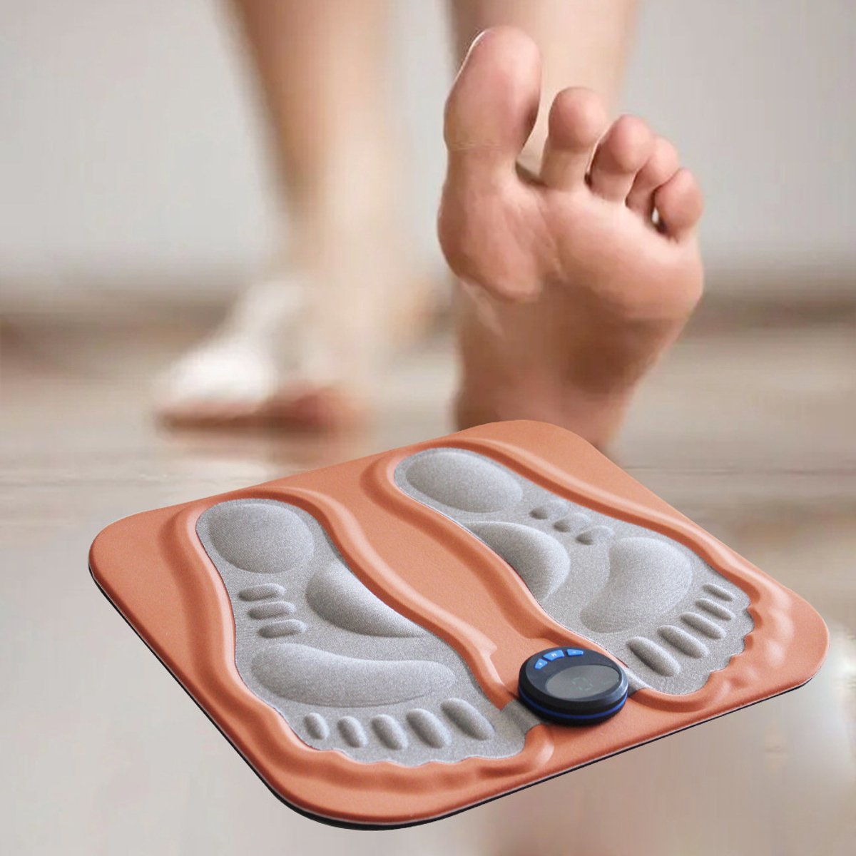 Smart EMS Voetkussen - Microstroom Pulsmassage - Stimuleert Acupunctuurpunten - Meridiaan Massage voor Thuisgebruik
