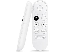 Verkrijgbaar: Afstandsbediening voor Chromecast met Google TV, Vervangende Remote met Toetsen voor YouTube en Netflix, Universeel voor Streaming Stick en 4K/HD Beeldkwaliteit