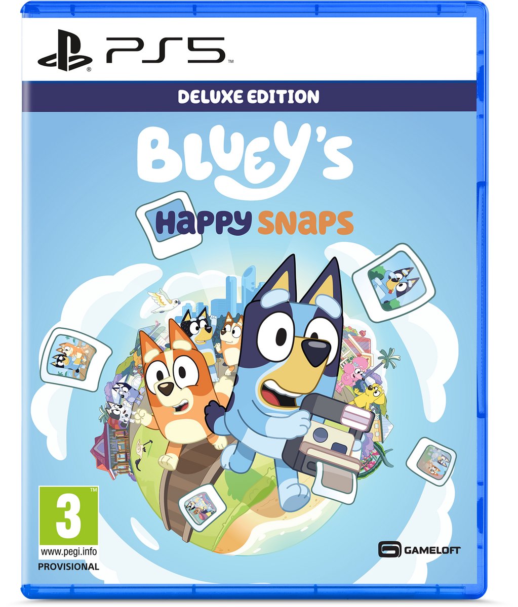 Bluey's Happy Snaps PS5 - Day One Deluxe Edition