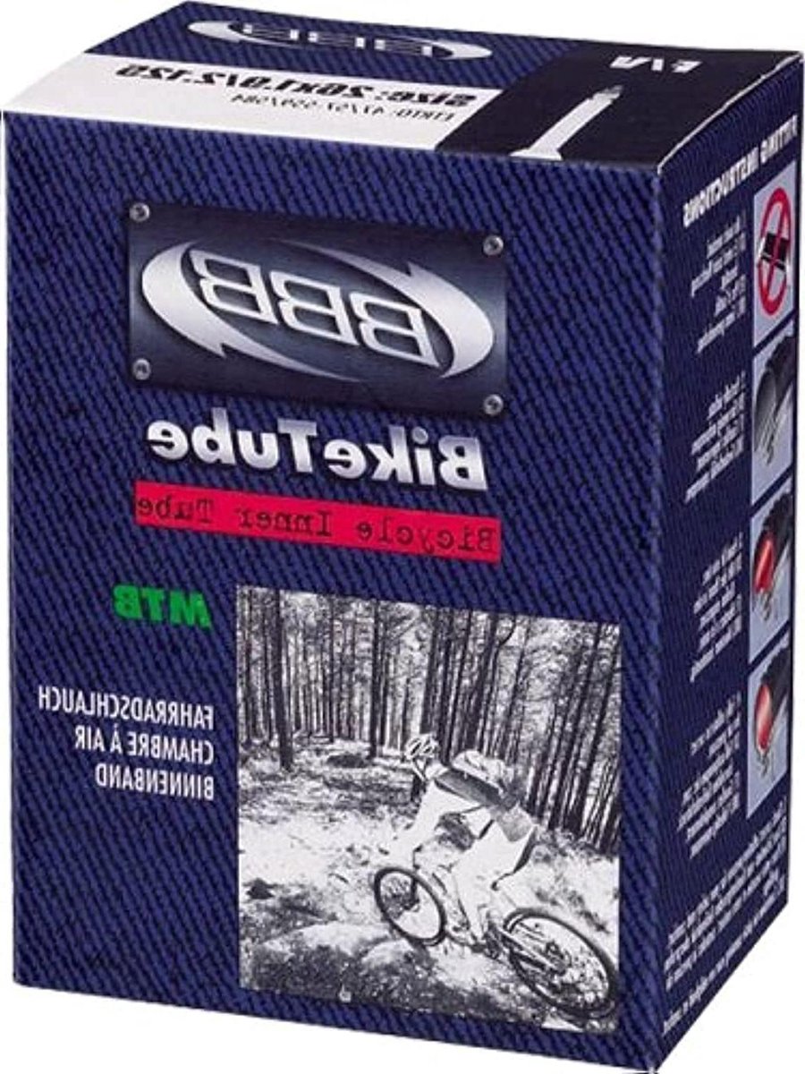 Fietsbinnenband - MTB slang - Veilige fietstocht - Duurzaam butyl rubber - 26 inch - Zwart