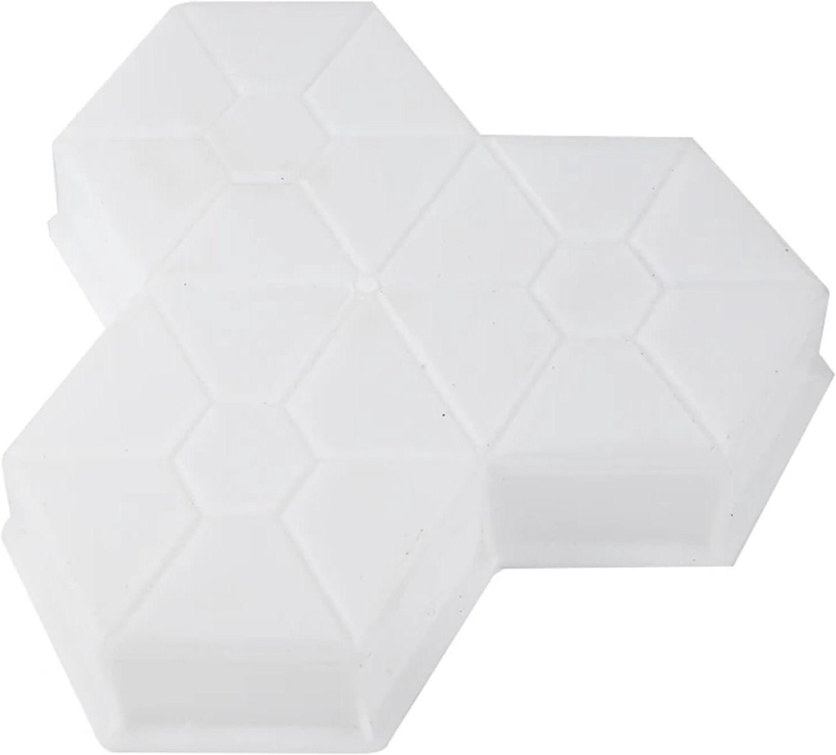 Beton Mallen - Tuin Pad Vorm - Tuin Bestraten - Esdoornblad Ontwerp - 25 cm - Zwart