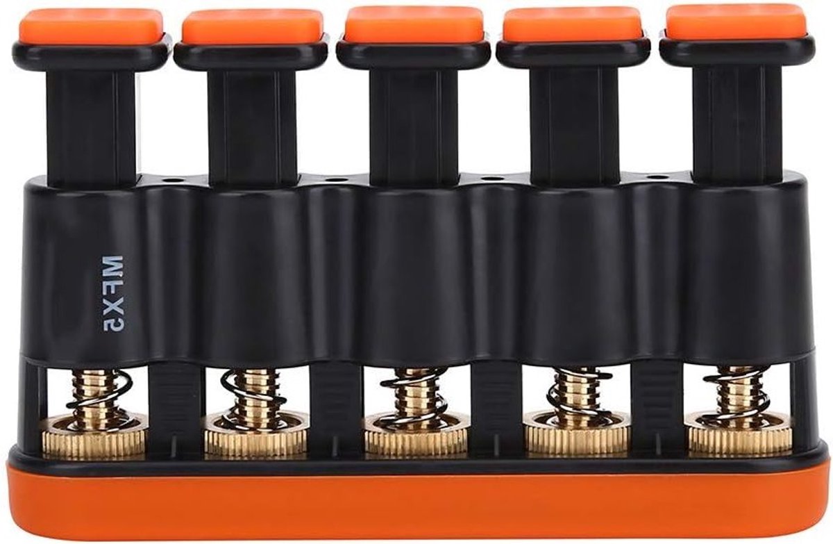 Versterk je vingers met een grip trainer voor gitaar en piano - variabele spanning van 3-8.5lb voor beginners en gevorderden
