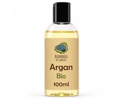 Argan Olie - 100ml - 100% Puur Biologisch - Biophorea Arganolie - Basisolie voor etherische oliën, Haar & Gezicht - Argan Oil