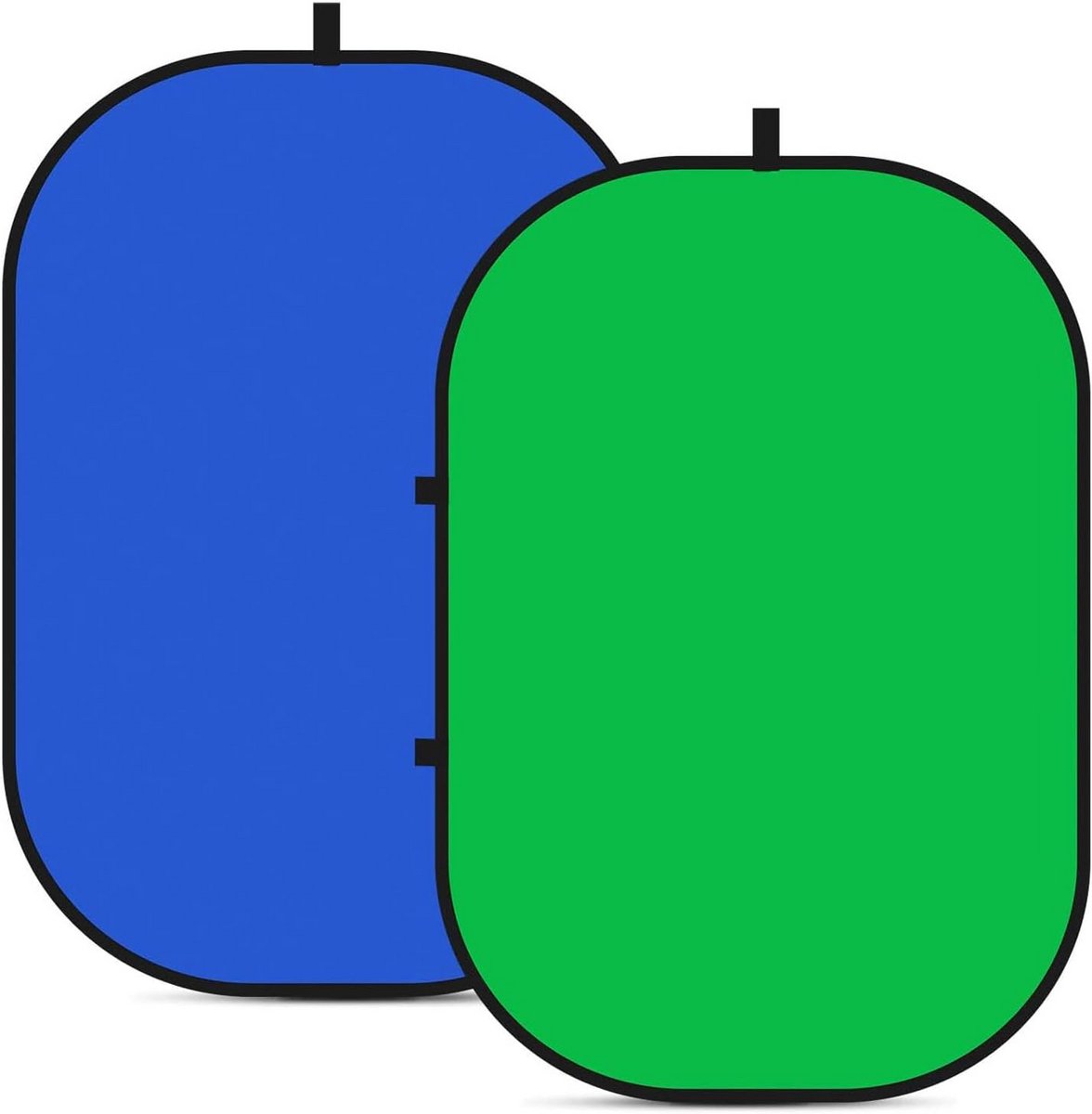 Opvouwbare Chromakey Achtergrond Blauw Groen 150x200CM
