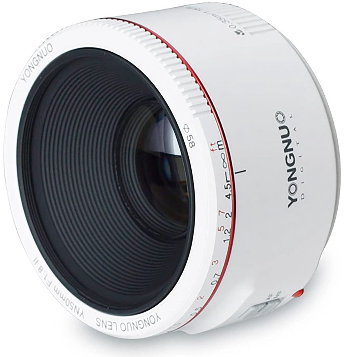 MTTproducts- Lens F1.8 II - Compatibel met Canon - Opvouwbaar - Onderhoudsvriendelijk - Set van 3 - Afmetingen 25 x 25 x 25 cm