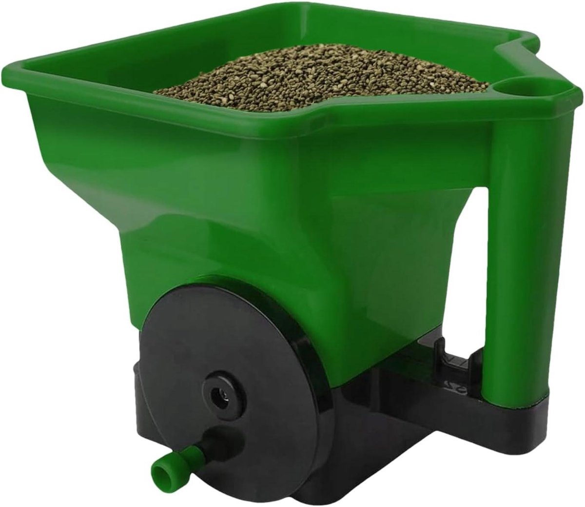 Hand Fertilizer Spreader - Portable Garden Spreader,Manual Crank Planting Tool,Garden Farm Divider | Easily Spread Applicator for School Projects Outdoor Lawn Garden