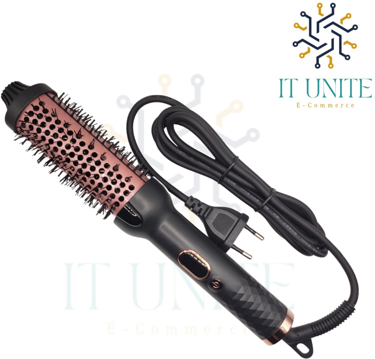 Elektrische Hair Styling Comb-negatieve-ionen-LCD-display