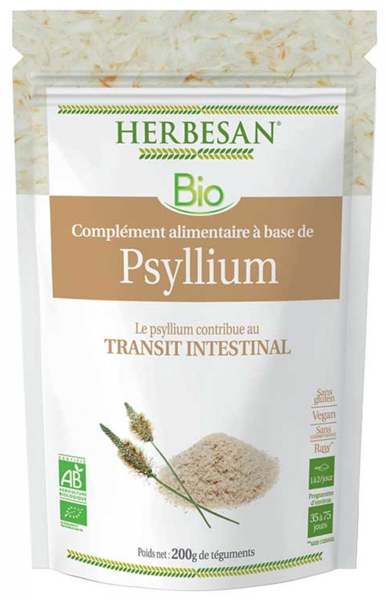 Herbesan Psyllium Bio 200 g