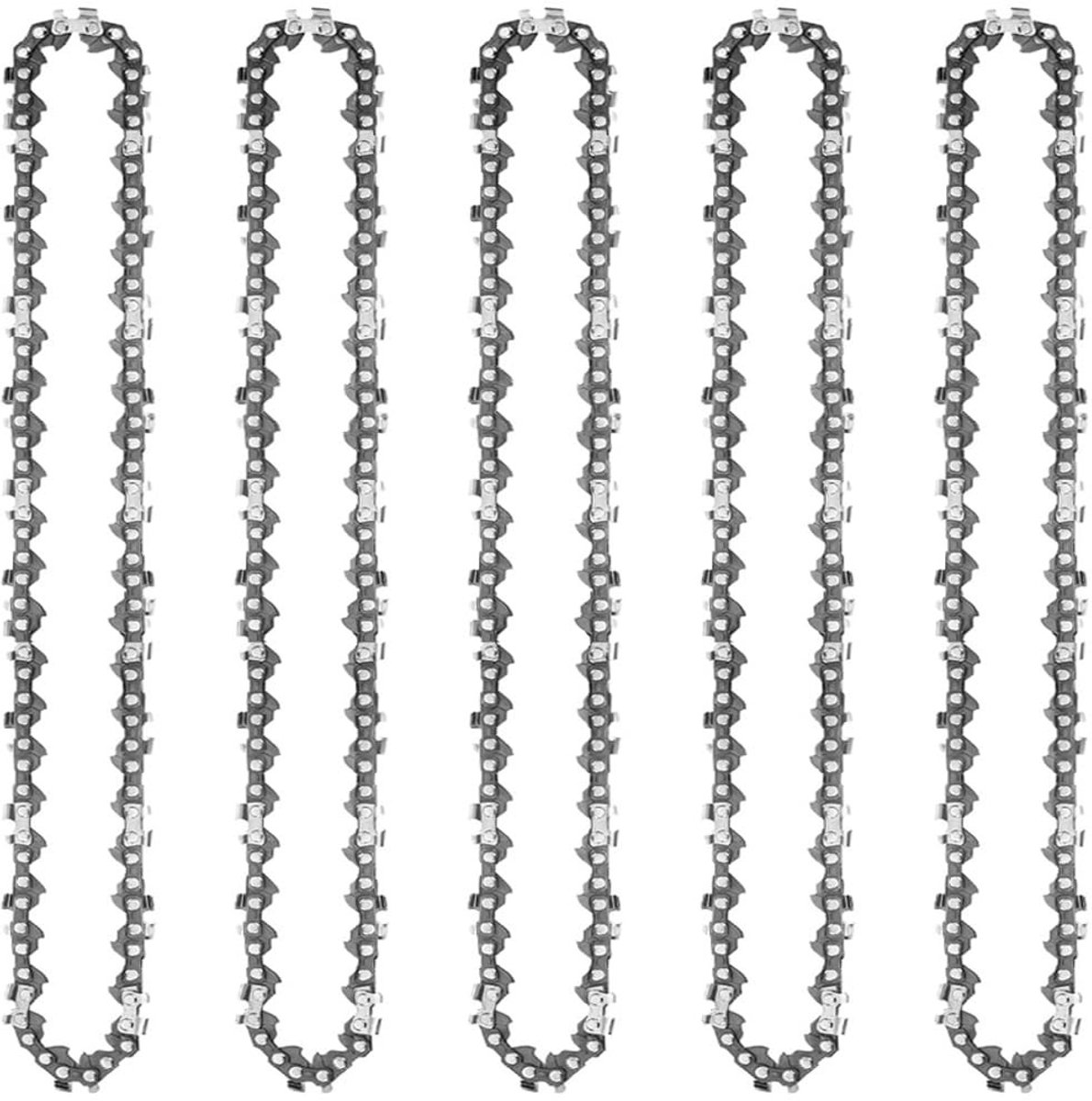 Cosensi- Zaagketting 30,5 cm - 5 Stuks - 45 Aandrijfschakels - 3/8 inch LP - Reserveketting - Hoogwaardige kwaliteit - Kettingzaagketting