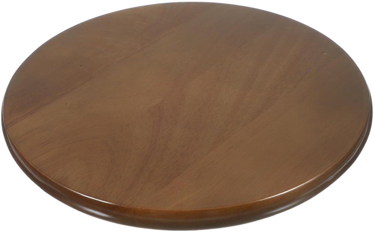 Cosensi- Barkruk Zitting Vervanging Houten - Ronde Kruk - Krasbestendig - Gemakkelijk Schoon Te Maken - Afmetingen 29,5 x 29,5 x 2 cm - Comfortabel Zitgedeelte - Krukzitting