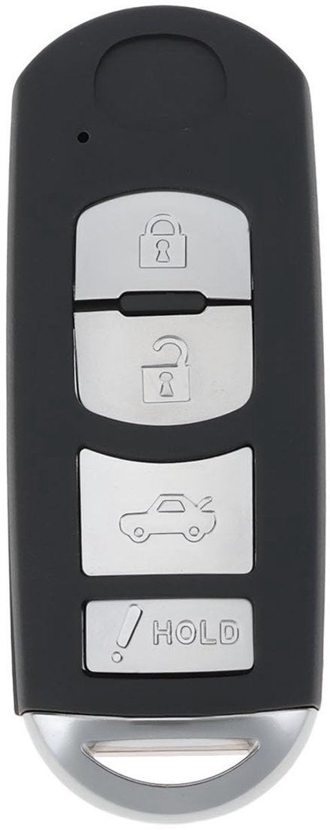 Cosensi - Sleutel Behuizing - Mazda 6 Sport - 4 Knoppen - Zonder Slot - Auto Sleutel - Vervangende Behuizing - Geschikt voor Mazda 6 - Model 2008-2015