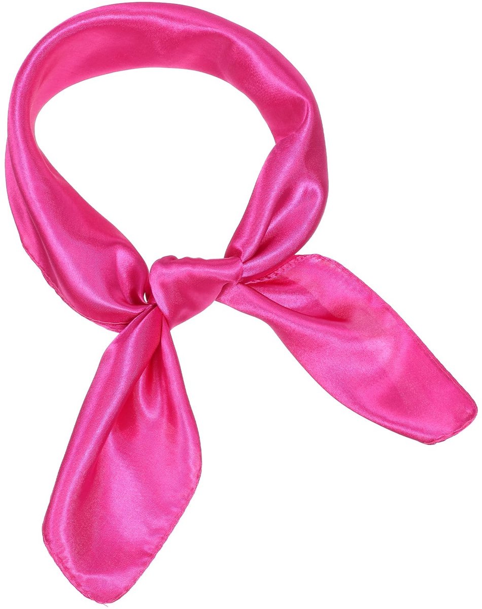 Cosensi- Sjaal Dames Zijde Elegante - Halsdoek - Bandana - 60 x 60 cm - Ademend - Geschikt voor Diverse Gelegenheden