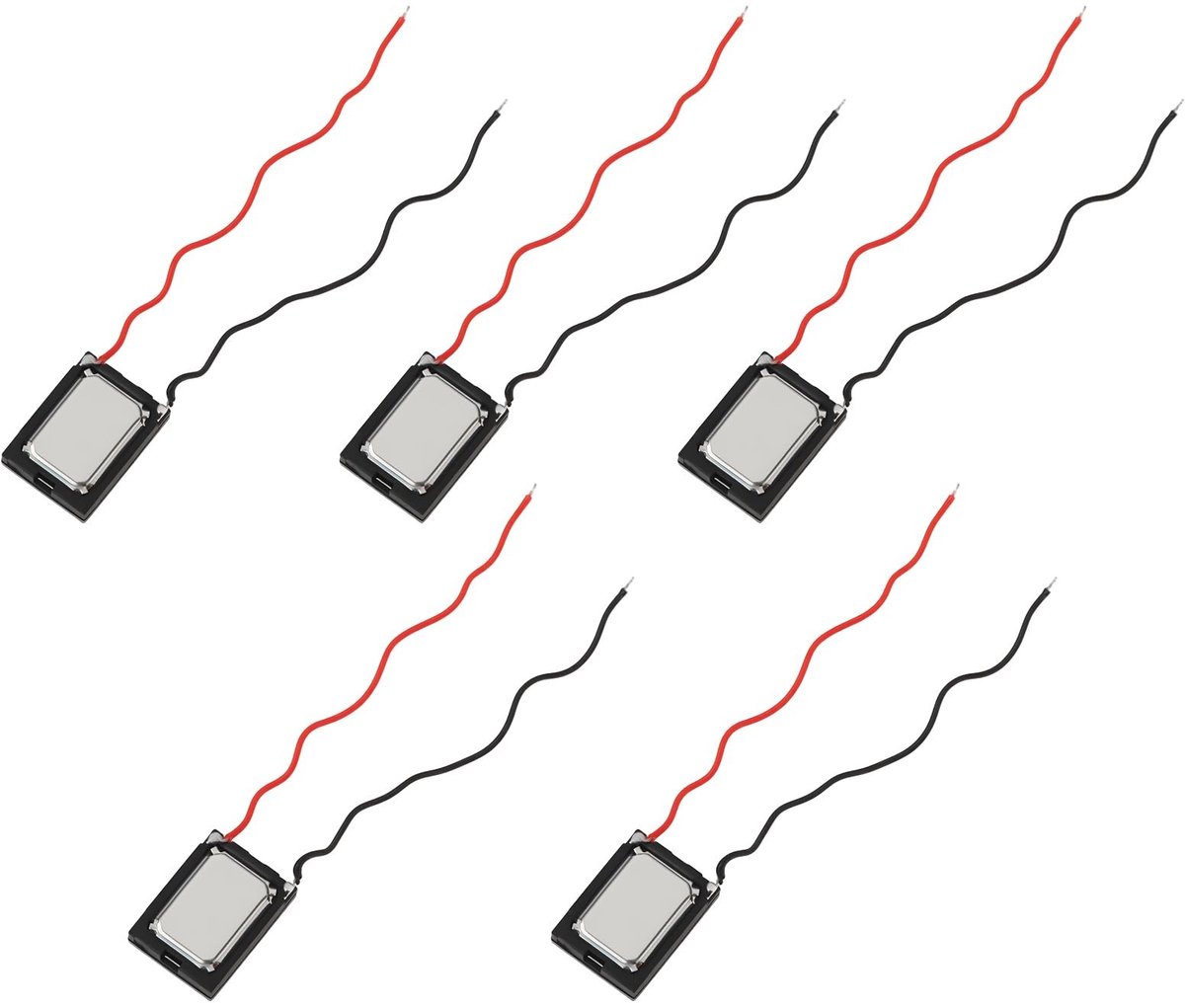 Cosensi - Set van 5 Miniatuur Luidsprekers voor Modelbouw