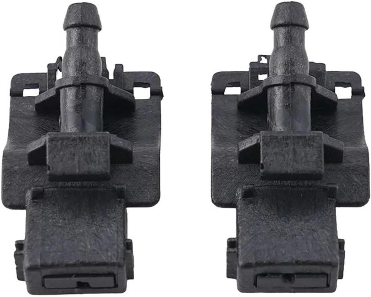 Ruitensproeiers Set - Washer Jets - Auto Onderhoud - Originele Specificaties - 2 Stuks - Zwart