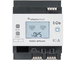 Bedraad Netwerk Punt – Smart Home Hub – Domotica Besturing – Dubbele Bus Uitgangen – 6.9 x 7.2 cm – Wit
