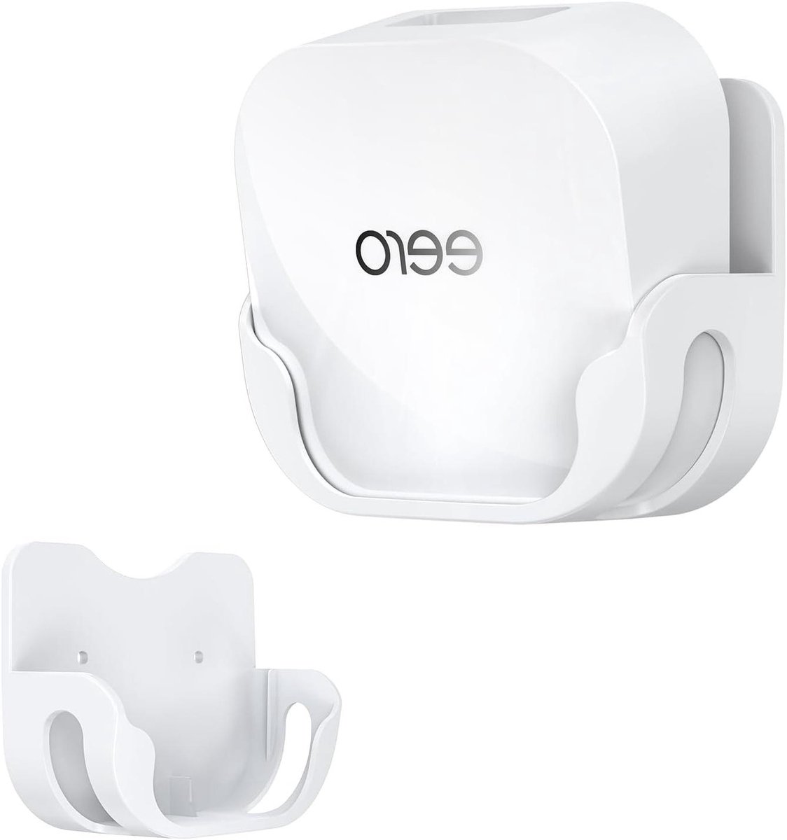 Router Ophangsysteem - WiFi Houder - Signaal Verbetering - Ruimtebesparend Ontwerp - 16.3 cm Hoog - Wit