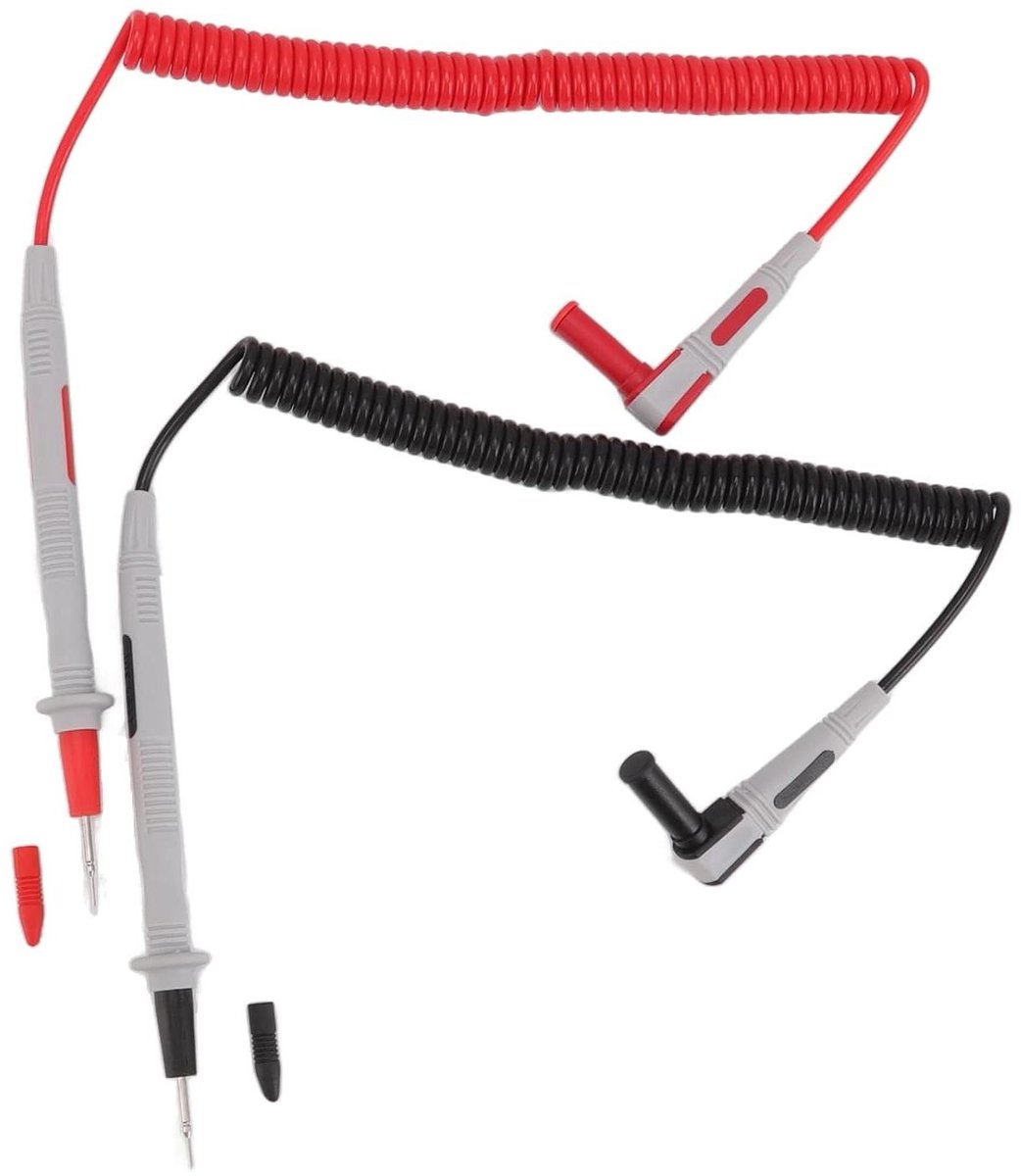Multimeter meetsnoeren Premium verlengde veer Messing punt Universeel ontwerp voor digitale klem Bureaumeters Hoge flexibiliteit 56 cm lengte 20 A 1000 V vermogen