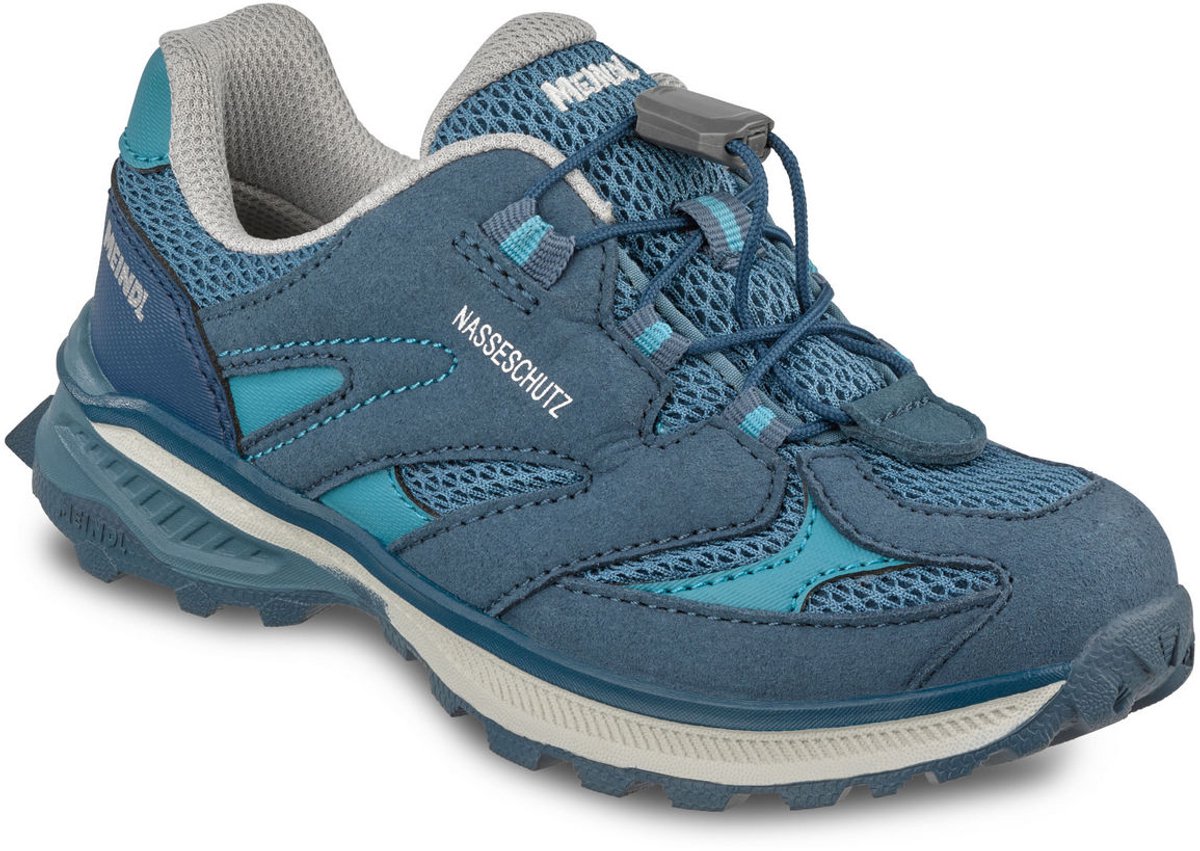 Meindl Velas Junior – Schoenen Wandelschoenen Lage schoenen 29_jeans/petrol