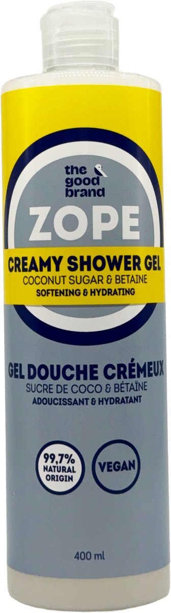 The Good Brand - Shower gel - Coconut Sugar - 99.5% Natural- Vegan- 400 ml
