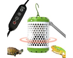 Terrarium Warmtelamp - Reptielen Verwarming - Dierenwelzijn Creëren - Anti-verbrandingsscherm - 12.5 x 8.5 cm