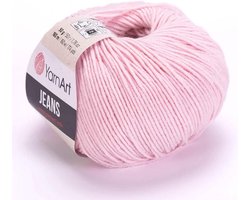 Yarn Art Jeans: premium katoenen garen voor haken en breien - verschillende kleuren - ideaal voor dubbel breien, kamgewicht, babyprojecten, T-shirtgaren en meer. Kleur - 18 stuks - 5 stuks