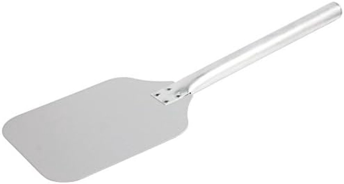 Grote Aluminium Pizzaschep voor Oven en BBQ - Professionele Pizza Opschep met Lang Handvat