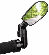 Rétroviseur de vélo réglable, guidon avant, rotatif à 360 degrés, ovale, miroir de vélo électrique, rétroviseur de vélo