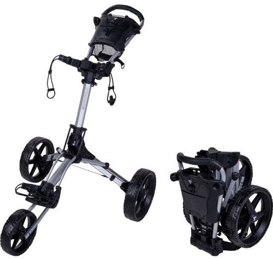Fastfold Smart Golftrolley Mat Grijs Zwart van Merkloos — afbeelding 2