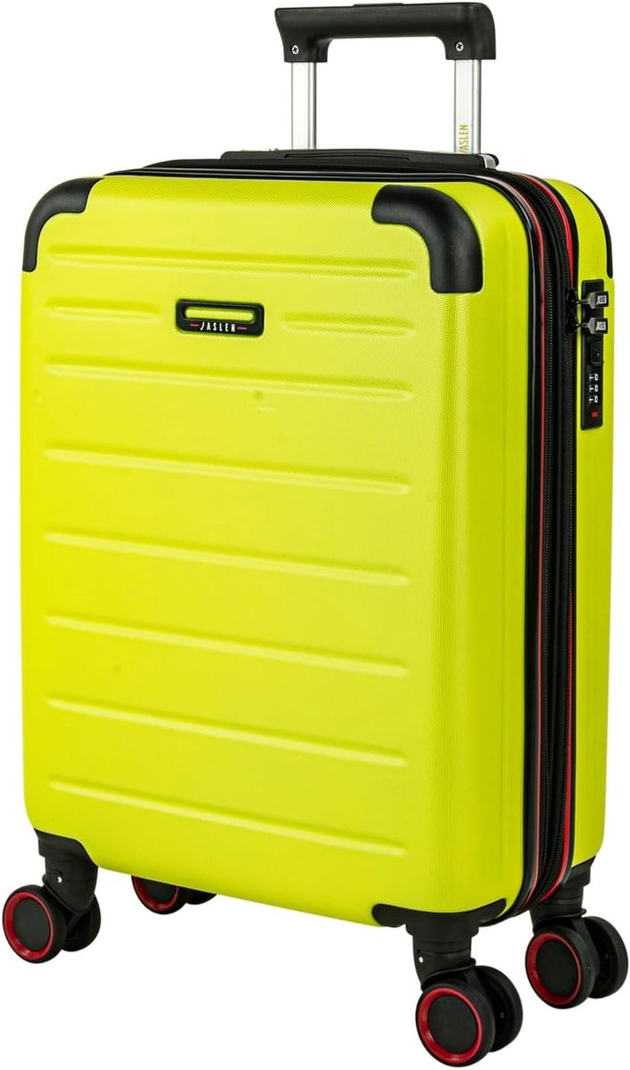 Koffer Cabine - Handbagage - Vliegen - Lichtgewicht Robuust - 55x40x20 cm - Pistache