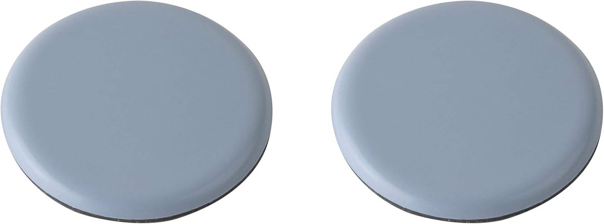 Meubelglijders - Vloerbeschermers - Zwaar meubel verplaatsen - Zelfklevend PTFE oppervlak - Ø 63 mm - Grijs