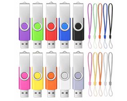 Top 10 beste geheugensticks 2026: USB-stick 2GB USB 2.0 set van 10