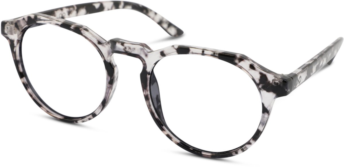 Leesbril Croon - MARVIN – Sterkte +1.50 - Kleur Cloud – Unisex model – Stevig lichtgewicht montuur – Heldere leesglazen van topkwaliteit – Modern & stijlvol – Inclusief etui en doekje