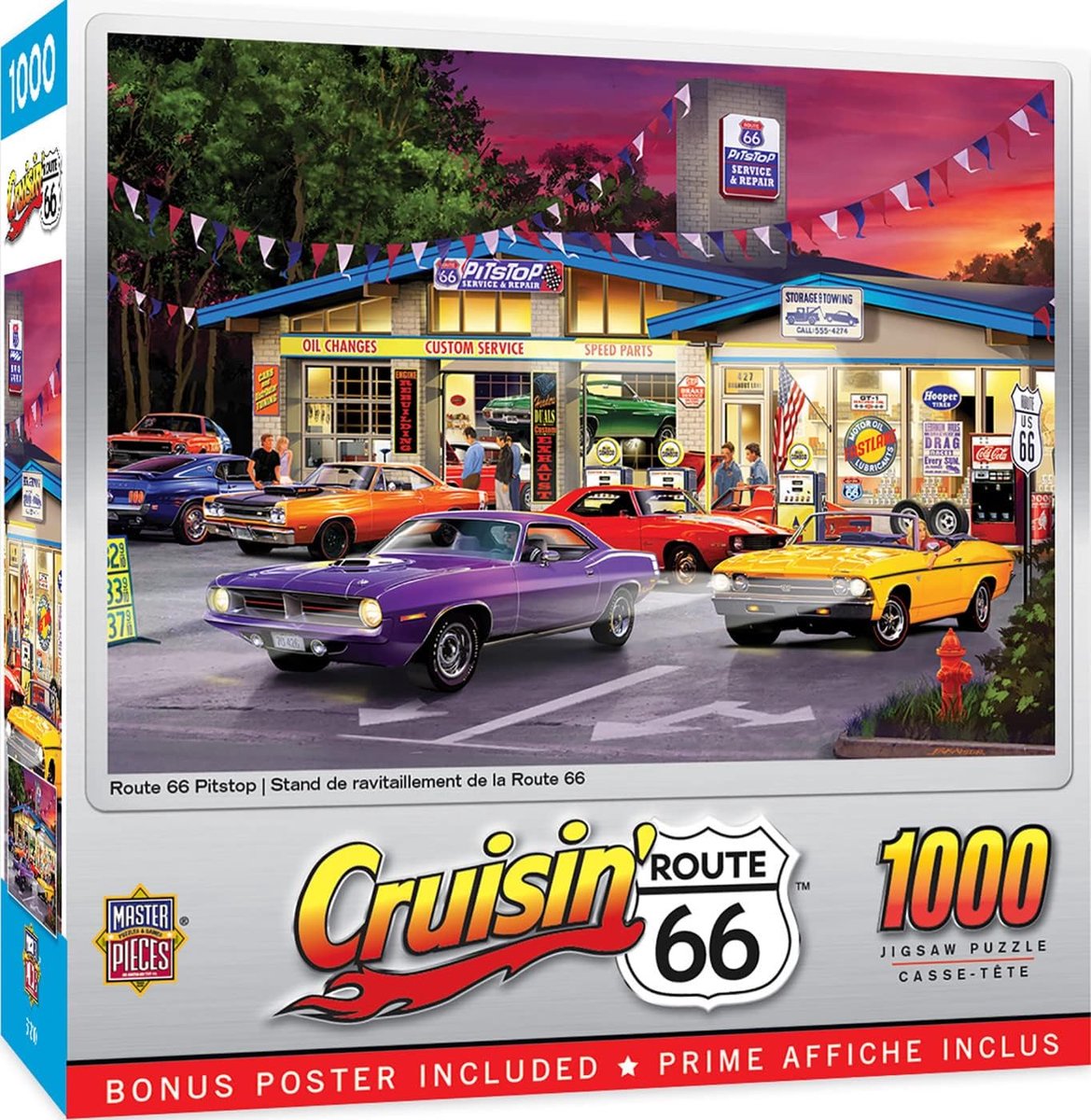 Puzzel 1000 Stukjes - Jigsaw Puzzel - Ontspanning Thuis - Gedetailleerd Ontwerp - 68x49 cm