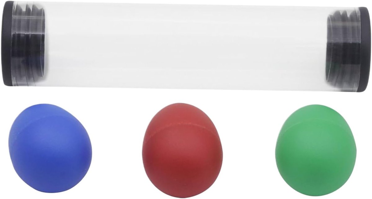 Muziek Shakers - Percussie Instrument - Muziek Leren - Veilig Glad Materiaal - 19cm Lengte - Willekeurige Kleur