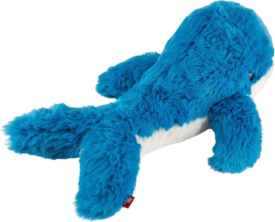 Pluche Walvis Knuffel - Zacht Dier - Spelen en Slapen - Vederzacht Pluche - 42 cm - Blauw — afbeelding 4