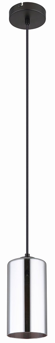 Hanglamp OLLY 11.0 cm 1-lichts Zwart, Smoked