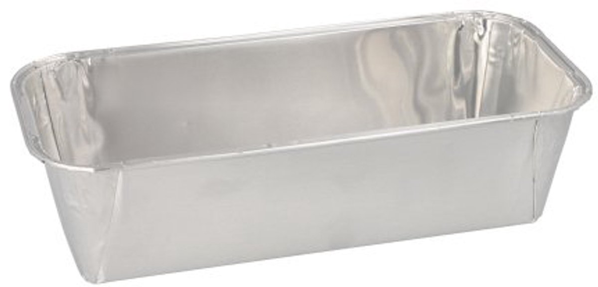 6x 5 Alu cakevormen hoekig 109 l 6 cm x 102 cm x 23 cm