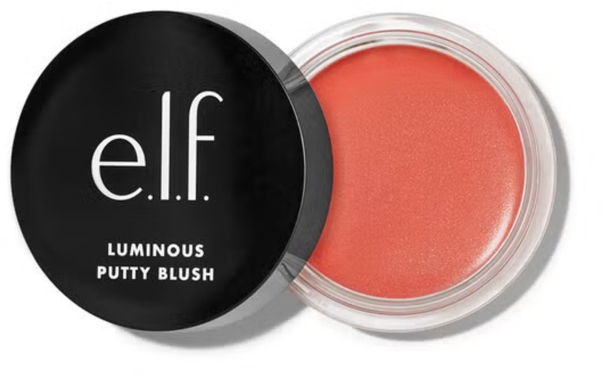 e.l.f. Luminous Putty Blush Crème Blush - Isla Del Sol - Natuurlijke Glow - 10 g